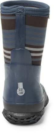 Bogs Stomper Varied Stripe Rain Boots - Kids' Back view