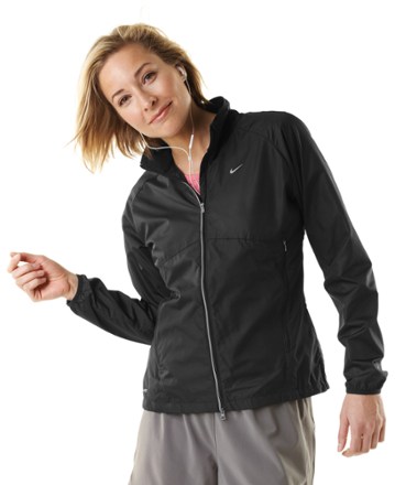 nike women's pullover windbreaker