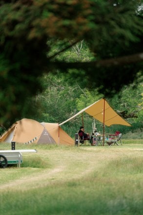 Snow Peak Amenity Dome Tent - Small Takibi Hexa tarp not included