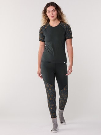 Wild Rye Jane Lite Crop Base Layer Leggings - Women's 3