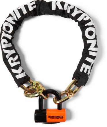 kryptonite new york fahgettaboudit chain & padlock