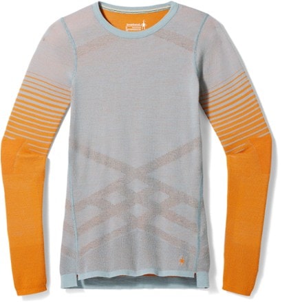 Smartwool Intraknit Thermal Merino Pattern Crew Base Layer Top - Women's 0