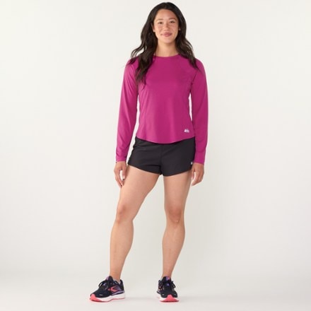 REI Co-op Swiftland High-Low-Hem Long-Sleeve Running T-Shirt - Women's 3
