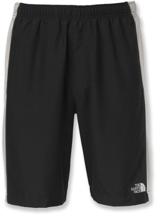 black north face shorts mens