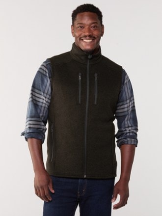 Men's fleece vests clearance best sale