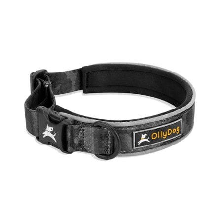 OllyDog Flagstaff Reflective Comfort Adjustable Dog Collar 0