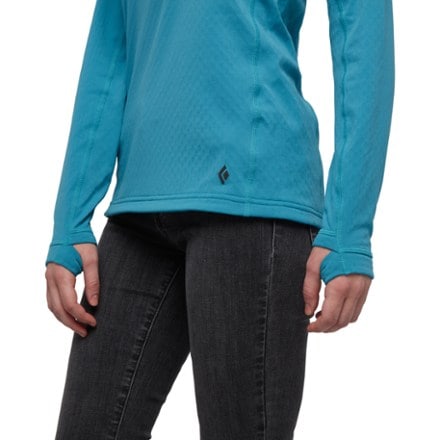 Black Diamond Coefficient LT Fleece Quarter-Zip Hoody - Women's 5