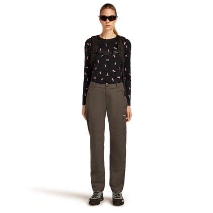 Icebreaker Merino 200 Oasis Long-Sleeve Crewe Snow Day Base Layer Top - Women's 5