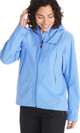 Slowmoose Waterproof And Windproof Raincoat Jacket Sky Blue XXL