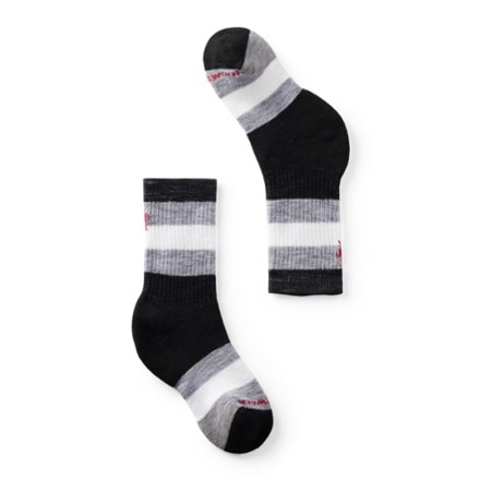 Smartwool Hike Full Cushion Striped Crew Socks - Kids' 0