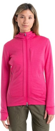 Icebreaker Quantum III Long-Sleeve Zip Hoodie - Women's 1