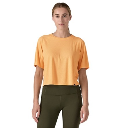 Patagonia Capilene Cool Trail Crop T-Shirt - Women's 1