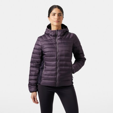 Helly Hansen Verglas Down Hybrid Hooded Jacket 2.0 - Women's 1