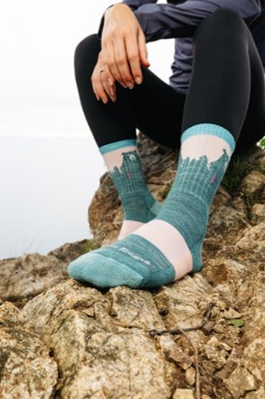 Darn Tough Bear Town Micro Crew Socks - Women's 1