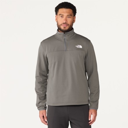The North Face Cedar Trail Grid Fleece Quarter-Zip Pullover - Men's 1