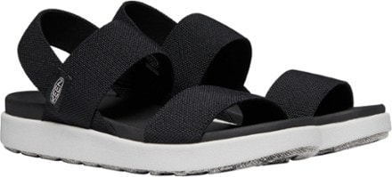 KEEN Elle Backstrap Sandals - Women's Side view (Black)