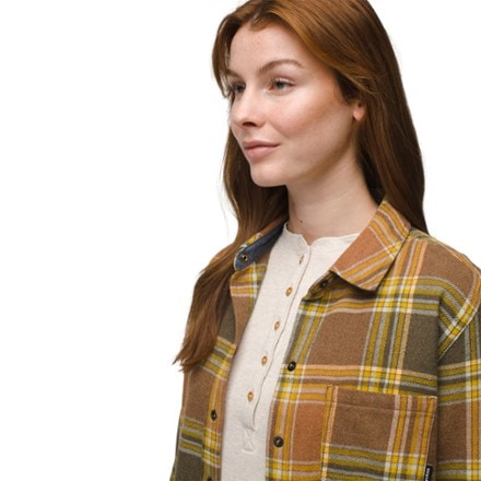 prAna Golden Canyon Flannel Shirt - Women's 4