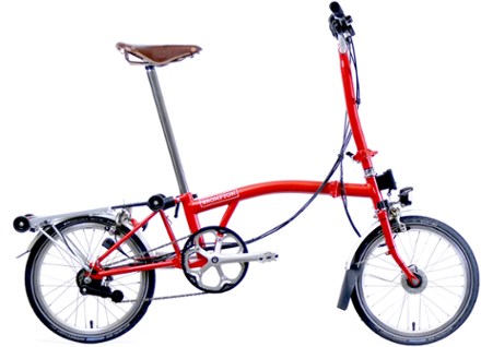 brooks folding bike