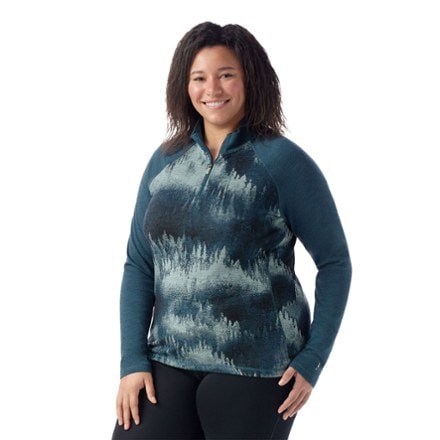 Smartwool Classic Thermal Merino Quarter-Zip Base Layer Top - Women's 2