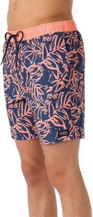 O'Neill Hermosa Elastic Waist Lined 17" Swim Trunks - Men's 2