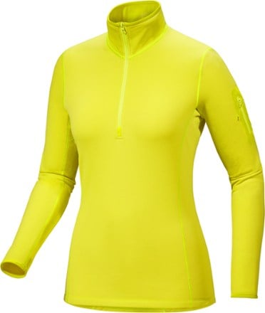 Arc'teryx Kyanite Zip-Neck Base Layer Top - Women's 0