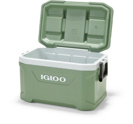 Igloo ECOCOOL Switch Tote 24 Cooler with Large Performance Ice Block Green