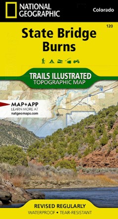 National Geographic State Bridge/Burns Trail Map 0