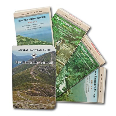 Appalachian Trail Conservancy New Hampshire-Vermont Guidebook and Maps Set 0