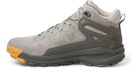 Oboz Katabatic Mid Waterproof Hiking Boots - Men's Left view (Hazy Gray)