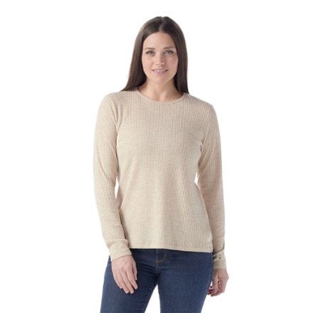 Smartwool Thermal Merino Rib Crew Shirt - Women's 1