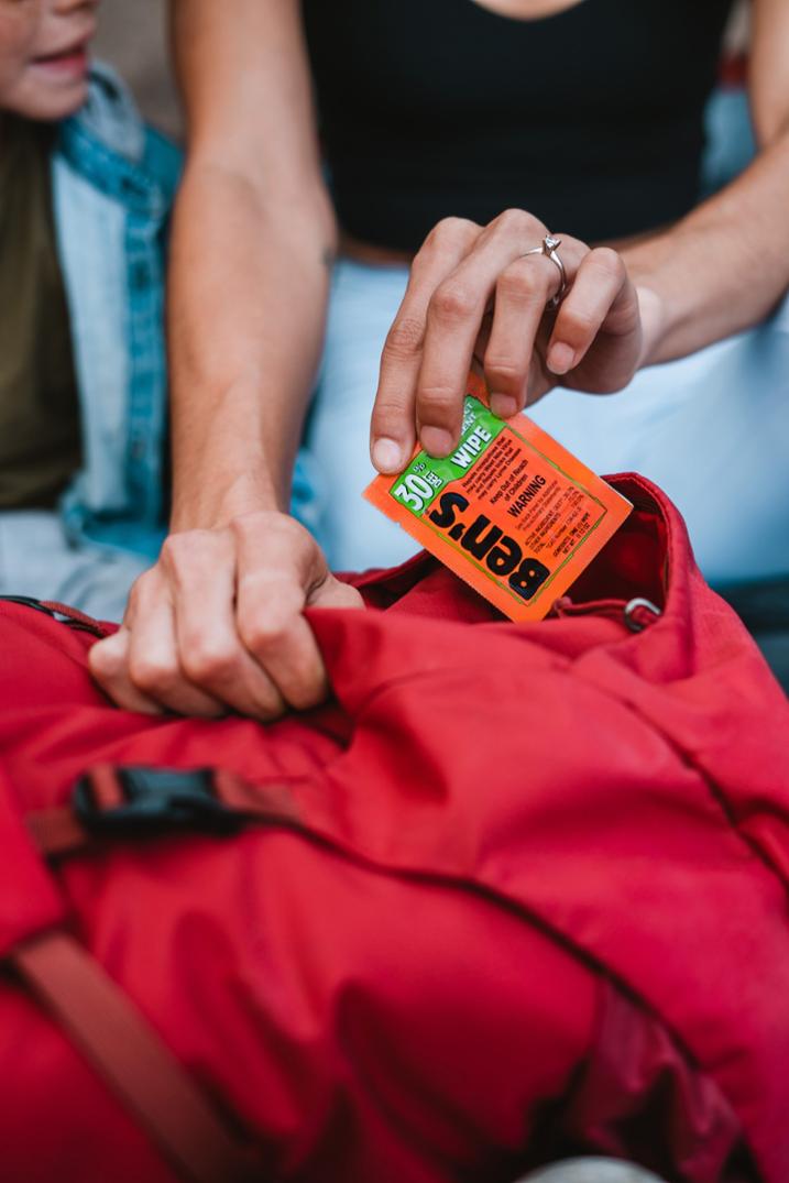 Location Image for Insect Repellent Wipes - 30 Percent DEET - Package of 12