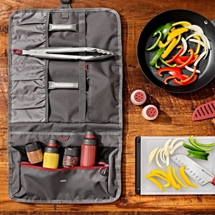 OXO Outdoor Camp Kitchen Tool Roll 9