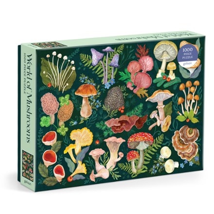 Galison World of Mushrooms Puzzle - 1,000 Pieces 0