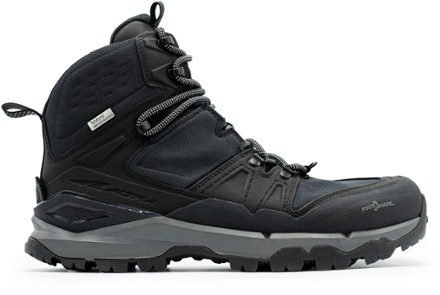 mens black walking boots