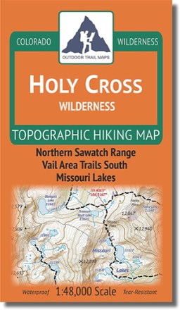 Outdoor Trail Maps Colorado Holy Cross Wilderness Map 0