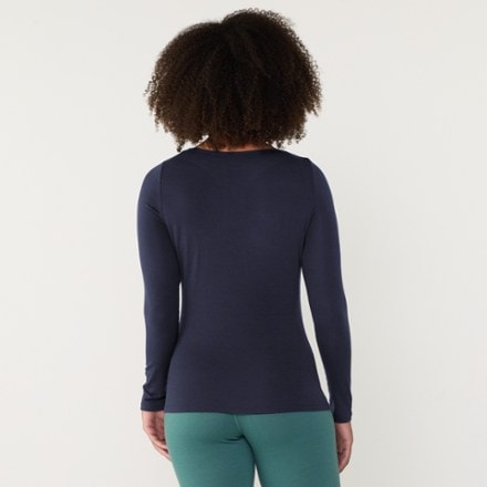 Icebreaker Siren Sweetheart Long Underwear Top - Women's 2