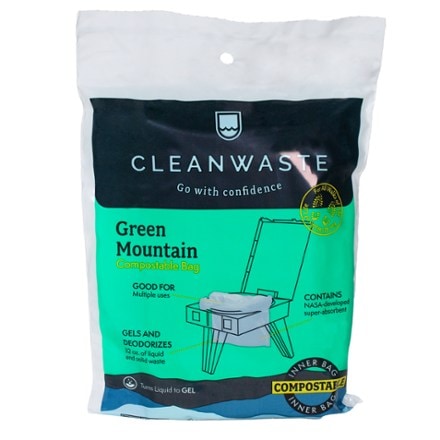 Cleanwaste Green Mountain Bag - Package of 12 0