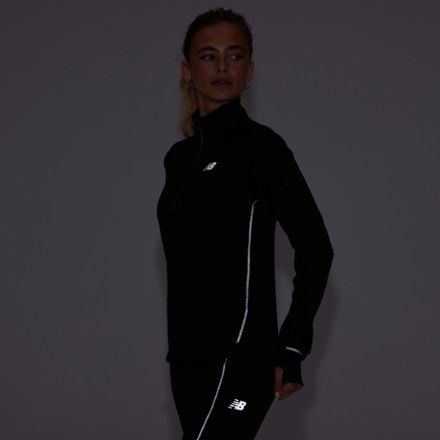 New Balance NB Heat Grid Half-Zip Top - Women's 6