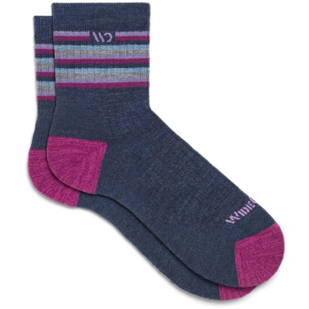 Wide Open Multi Stripe Cushioned Micro Crew Socks - Women's 3