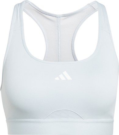 adidas Girls' Big Moisture-Wicking Compression Tank Sports Bra