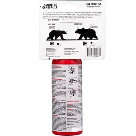 Counter Assault Bear Deterrent Spray - 10.2 fl. oz. 4