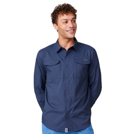 Free Country Expedition Nylon Ripstop Long-Sleeve Shirt - Men's 0