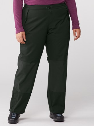 women's plus size rain pants