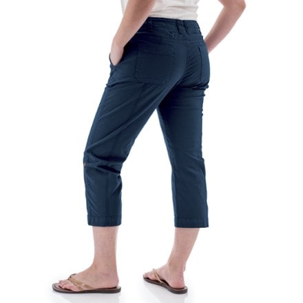 Aventura Delmar Organic Roll Tab Crop Pants - Women's 1