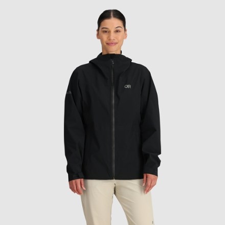 Outdoor Research Stratoburst Stretch Rain Jacket - Women's 1