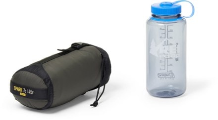 Sea to Summit Spark 45F Down Sleeping Bag Stuff sack (32oz bottle not included)