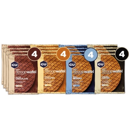 GU Stroopwafel Mixed Box - Package of 16 0