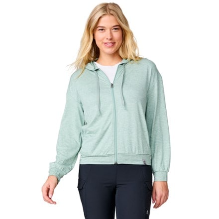 Free Country Cloud Knit Zip-Up Hoodie - Women's 0