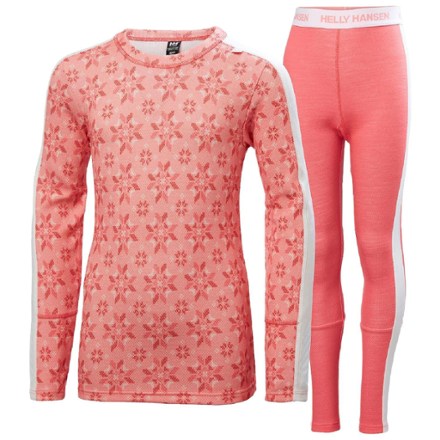 Helly Hansen Graphic Lifa Merino Base Layer Set - Kids' 0