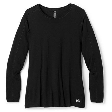 REI Co-op Merino 185 Long-Sleeve Base Layer Top - Women's Plus Sizes 0